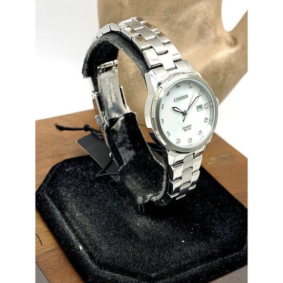 Citizen Women\'s Watch EU6070-51Y Quartz White Mother of Pearl Dial 28mm main image 10